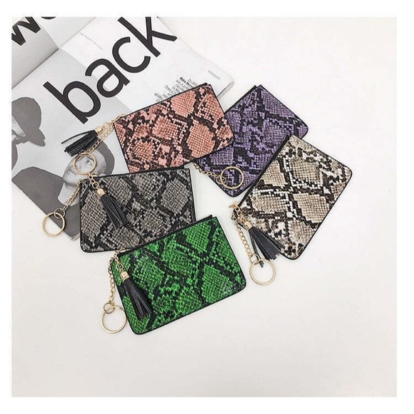 Python Card Holder/Zip Wallet for Ladies - Picture 6 of 10